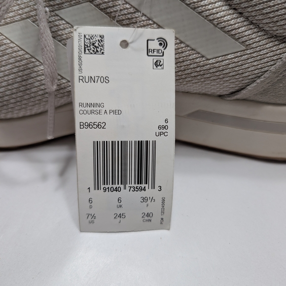 Adidas Beige Running Shoes Women's Size7.5 NWT - Picture 7 of 7